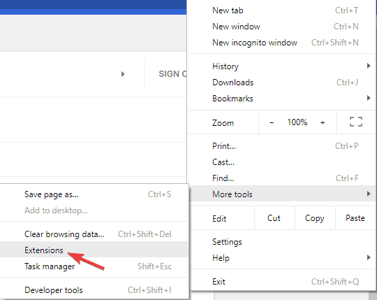 google chrome not showing on screen